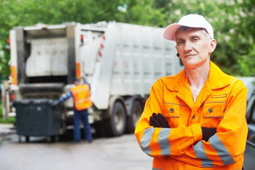 Professional waste removal service in an Addiscombe business