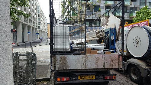 Professionals conducting loft clearance in Addiscombe