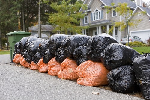 Efficient home clearance process in action