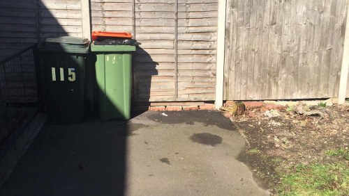 Variety of items cleared from a home